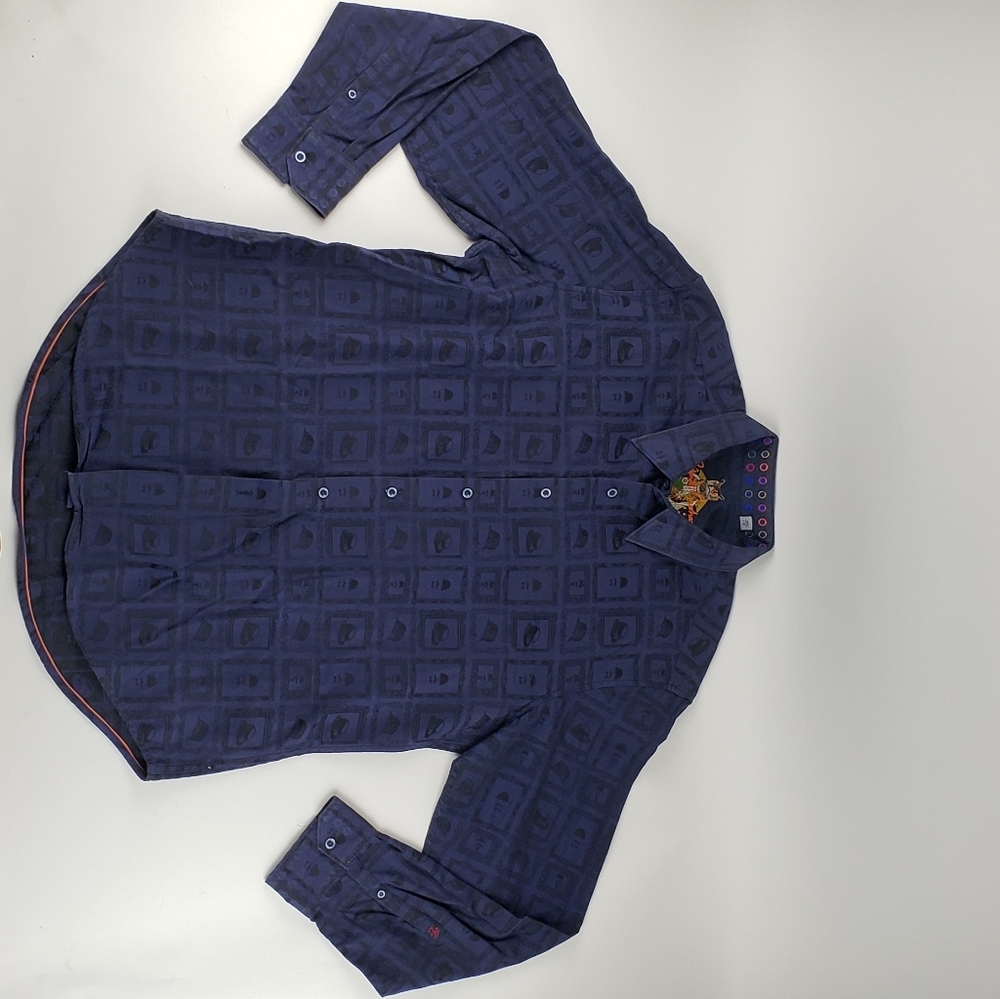 Robert Graham Gentleman's Button Down Shirt EUC